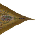 Hermes Scarf Pleated Silk les Quatre Saisons Four Seasons Yellow — view 5
