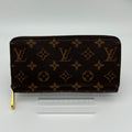 Louis Vuitton Zippy Wallet Monogram Coquelicot