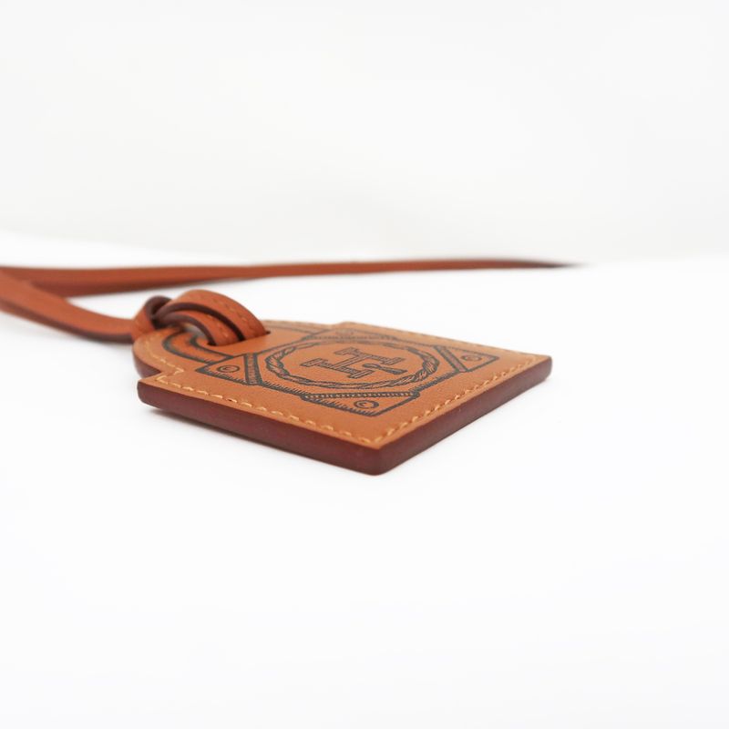 Hermes Necklace H Curiosity Cadena Leather Accessories — view 7
