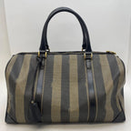 Fendi Handbag Zucca Pecan Boston Travel Business Trip Mothers — view 2