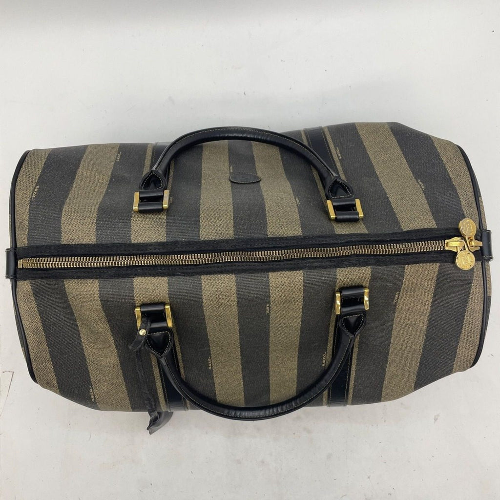 Fendi Handbag Zucca Pecan Boston Travel Business Trip Mothers — view 5