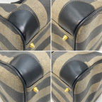Fendi Handbag Zucca Pecan Boston Travel Business Trip Mothers — view 7