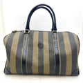 Fendi Handbag Zucca Pecan Boston Travel Business Trip Mothers