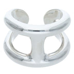 Hermes Osmose GM Silver Ring 54 13