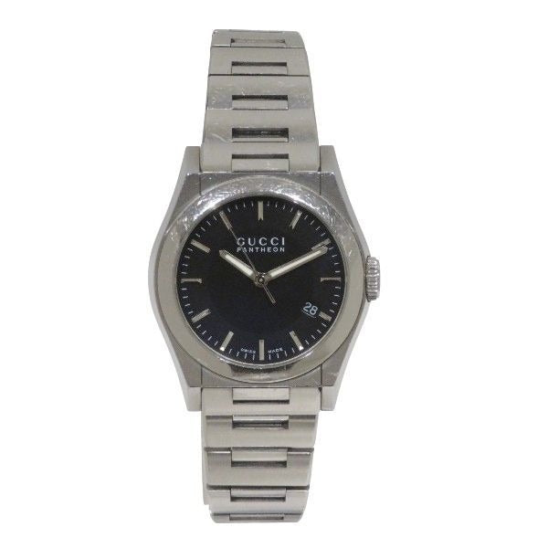 Gucci Pantheon 115.4 Quartz Black Dial Date Watch