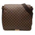 Louis Vuitton Damier Bastille Crossbody Shoulder Bag Brown Leather