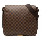 Louis Vuitton Damier Bastille Crossbody Shoulder Bag Brown Leather