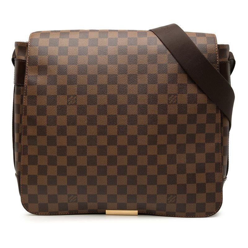 Louis Vuitton Damier Bastille Crossbody Shoulder Bag Brown Leather
