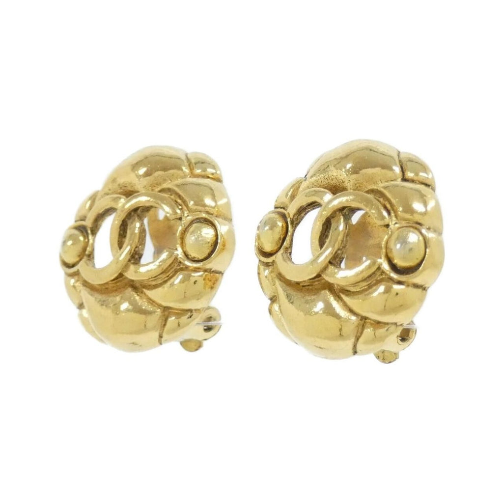 Chanel Vintage Earrings Gold — view 2