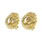 Chanel Vintage Earrings Gold — view 2
