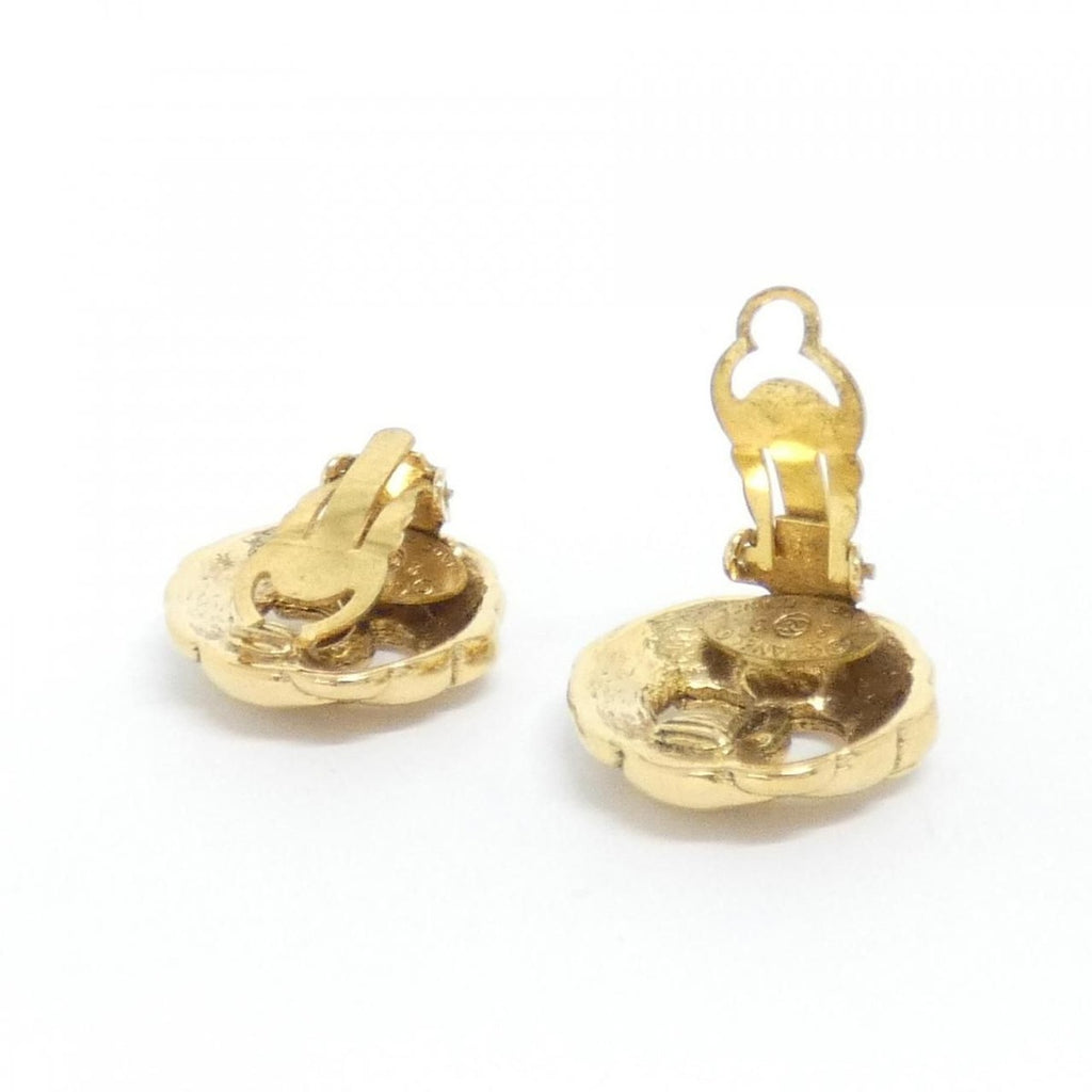 Chanel Vintage Earrings Gold — view 4