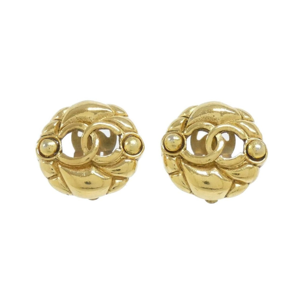 Chanel Vintage Earrings Gold