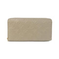 Louis Vuitton Monogram Empreinte Zippy Wallet Tourterelle