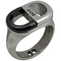 Dior Logo Ring CD Silver