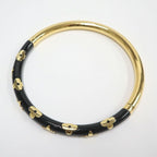 Louis Vuitton Talk Daily Choker Monogram Flower Black Gold