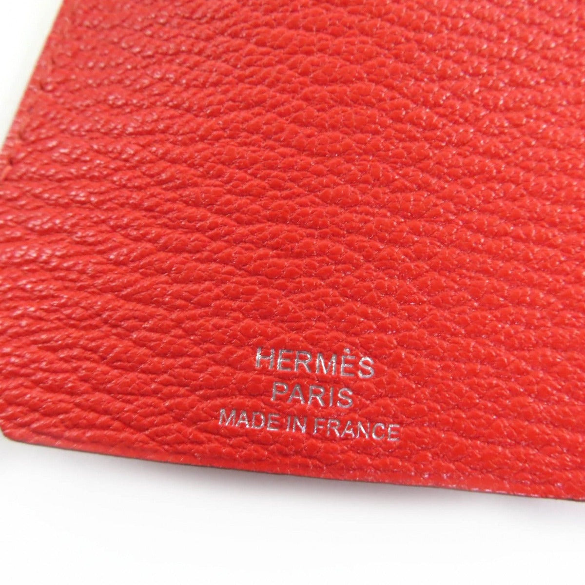 Hermes Clochette Necklace Chevre Capucines Silver — view 8