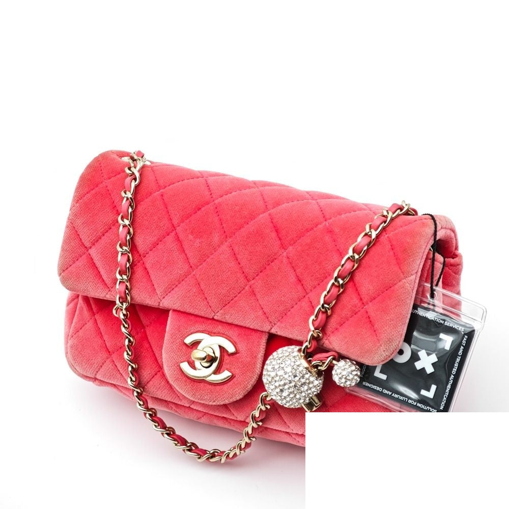 Chanel Shoulder Bag Cotton