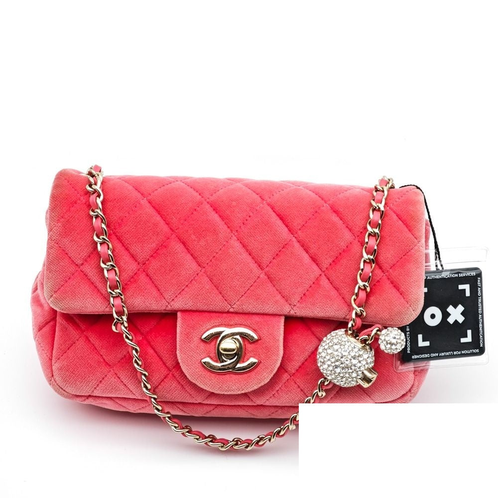 Chanel Shoulder Bag Cotton — view 2