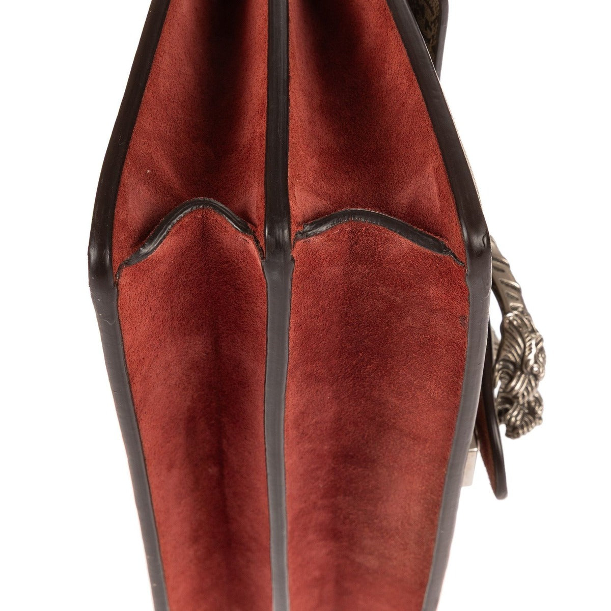 Gucci Blooms Dionysus Beige Burgundy Supreme Canvas Shoulder Bag — view 7