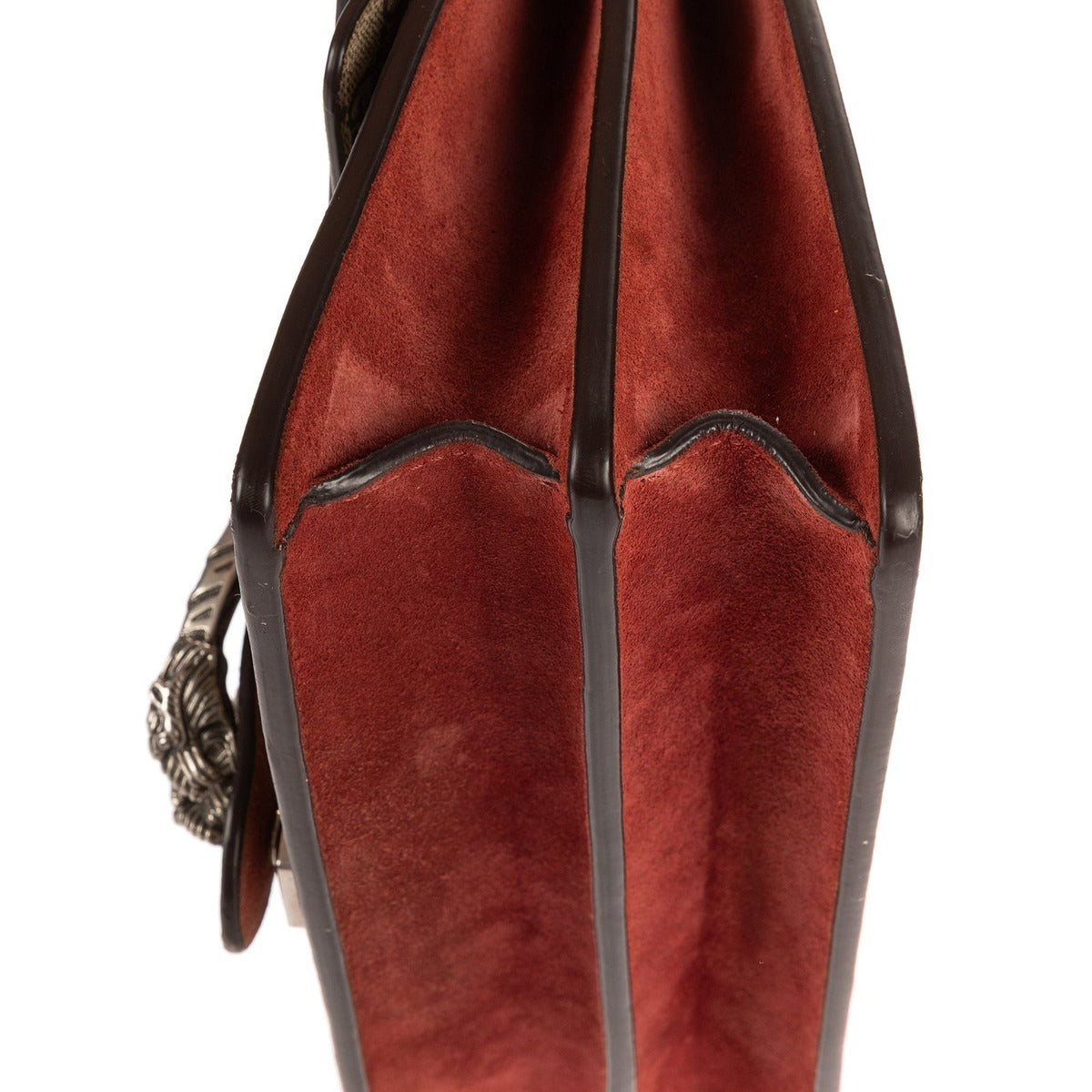 Gucci Blooms Dionysus Beige Burgundy Supreme Canvas Shoulder Bag — view 8