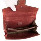 Gucci Blooms Dionysus Beige Burgundy Supreme Canvas Shoulder Bag — view 9