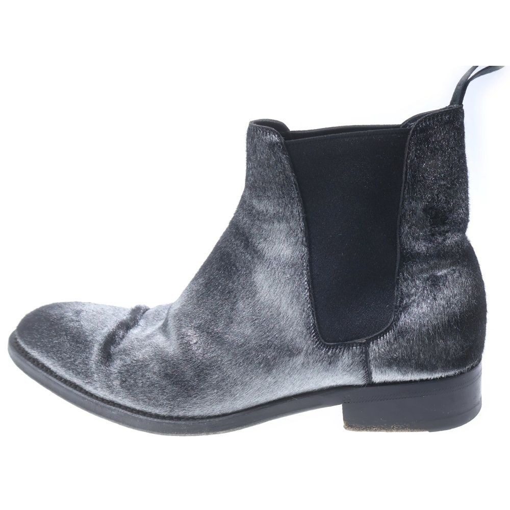 Louis Vuitton Halaco Side Gore Chelsea Boots Black Silver