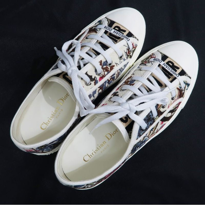 Dior Floral Embroidery Sneakers Size 38 Apparel Shoes — view 6