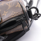 Louis Vuitton Tote Keepall XS LV Rubber Canvas Leather — view 9