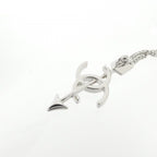 Chanel Necklace Silver — view 3