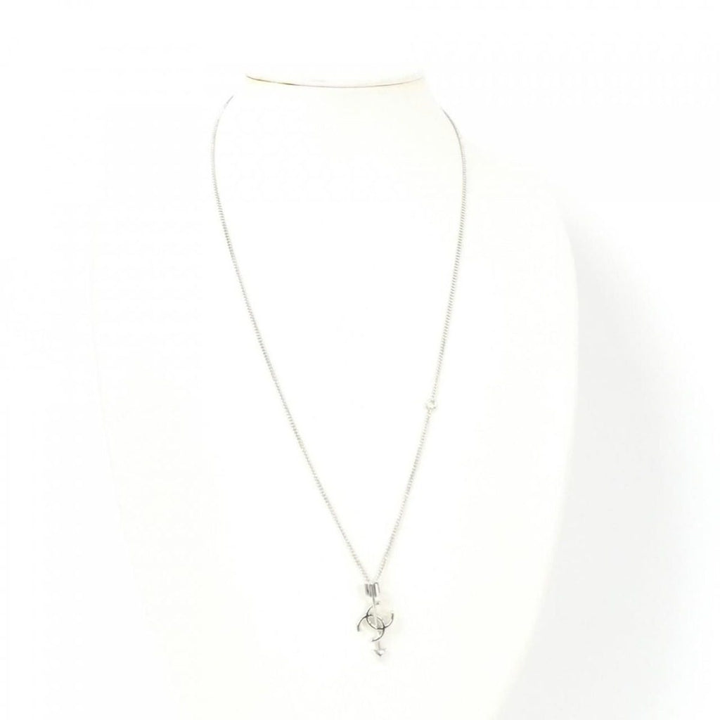 Chanel Necklace Silver — view 5