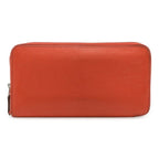 Hermes Azap Long Silk Inn Round Zipper Wallet Vaux-Epson Leather Rose