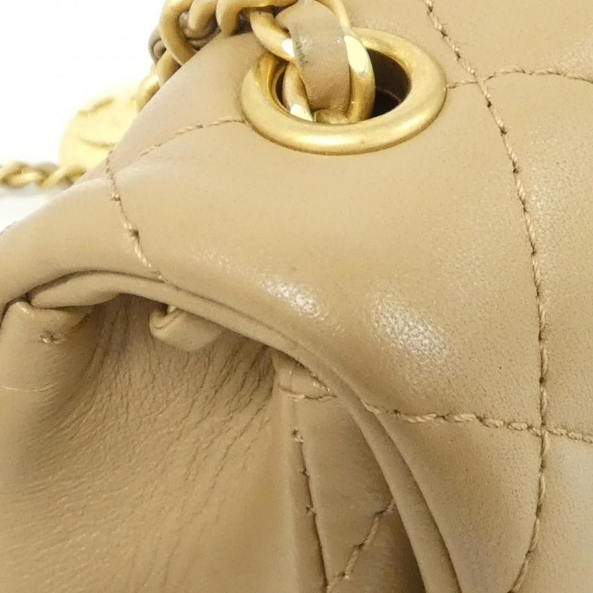 Chanel Shoulder Bag Beige — view 5