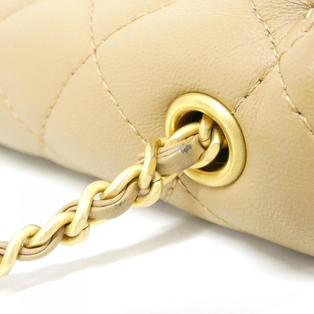 Chanel Shoulder Bag Beige — view 8