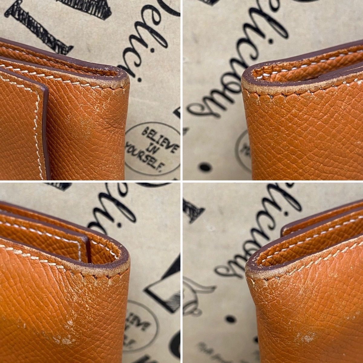Hermes Key Case 5 Keys Brown Hook Bearn Key Holder — view 4