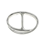 Hermes Chaine Dancre Punk Double Ring Size 53 AG 925 Silver — view 2