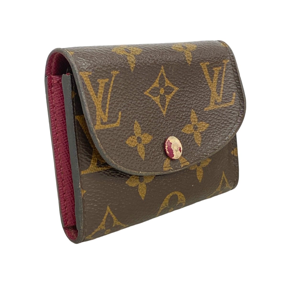 Louis Vuitton Coin Case Monogram Porte-Monnaie Rosalie Fuchsia — view 2