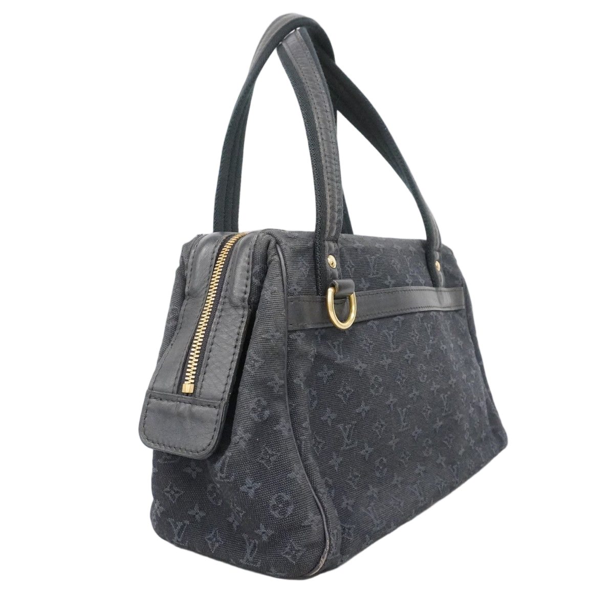 Louis Vuitton Handbag Monogram Mini Josephine PM Blue — view 2