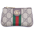 Gucci GG Supreme Ophidia Ebony Coin Case Beige
