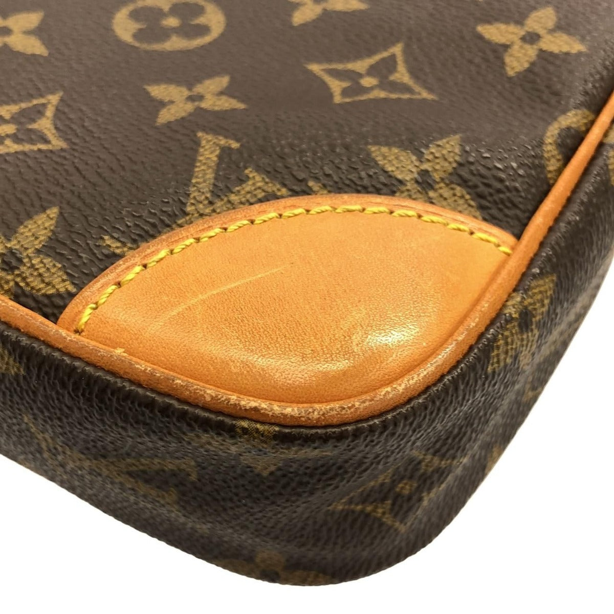 Louis Vuitton Monogram Danube Shoulder Bag Brown Marron — view 3