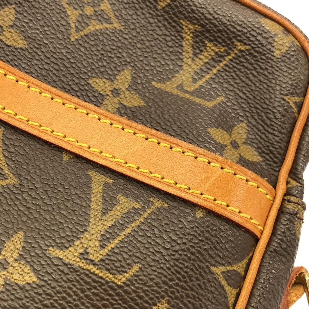 Louis Vuitton Monogram Danube Shoulder Bag Brown Marron — view 4