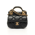 Chanel Shoulder Bag Quilted Chain Clutch Mini Wallet Card
