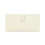 Hermes Bearn Souffle Wallet Craie — view 2