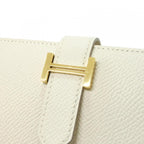 Hermes Bearn Souffle Wallet Craie — view 5