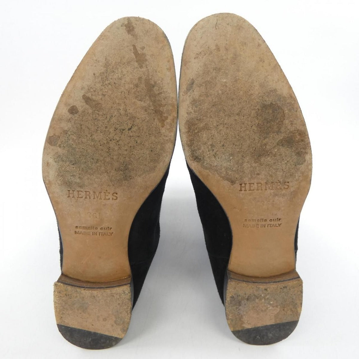 Hermes Long Boots Black 36 — view 4