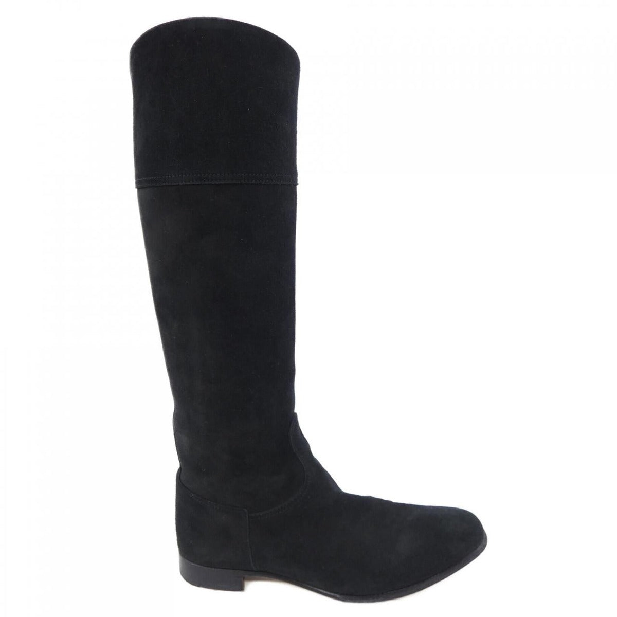 Hermes Long Boots Black 36