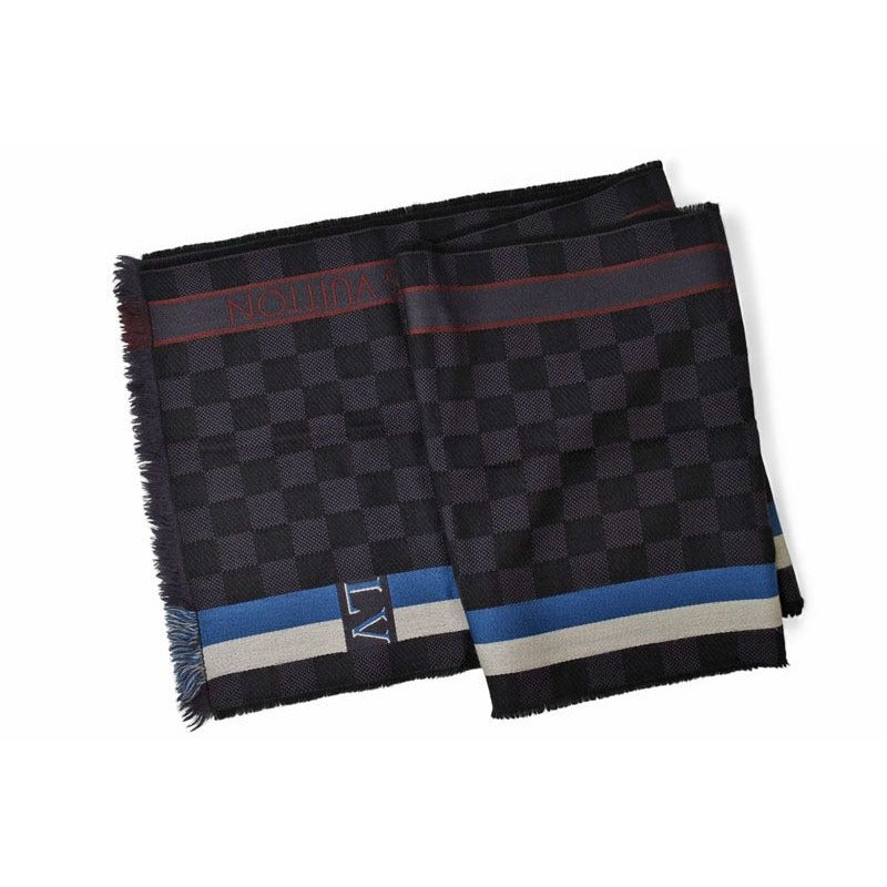 Louis Vuitton Scarf Winter 100% Wool Echarpe Messager — view 6