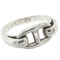 Hermes Rings Chaine Dancre Ring Accessory Jewelry Small Size 50