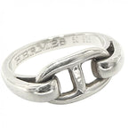 Hermes Rings Chaine Dancre Ring Accessory Jewelry Small Size 50