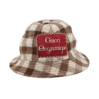 Gucci Bucket Hat Check Fedora Wool