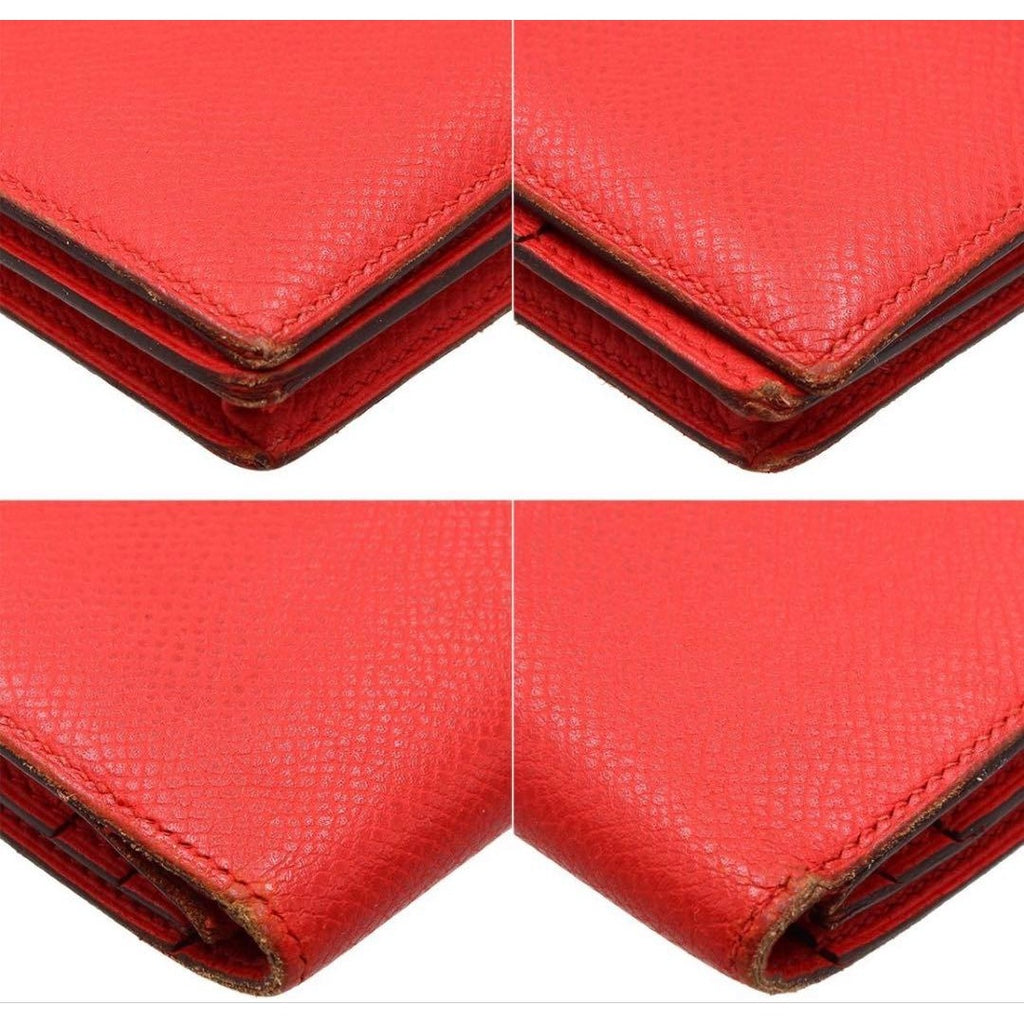 Hermes Leather Bearn Souffle Bifold Wallet — view 6